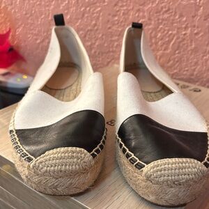 J. Crew Two-Tone Espadrille Flats